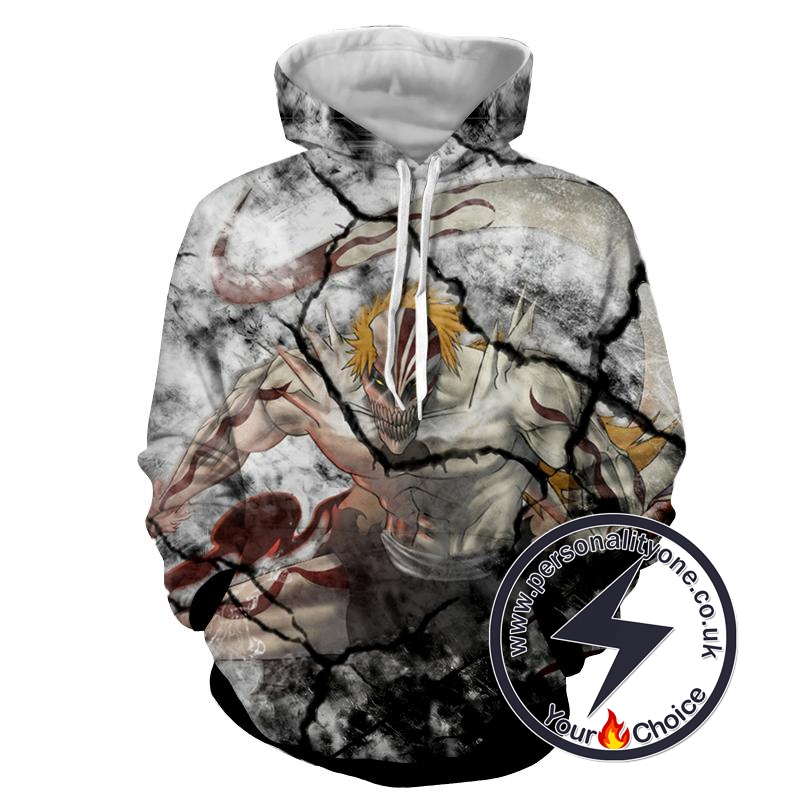Ichigo Zangetus - Bleach 3D - Bleach Hoodies